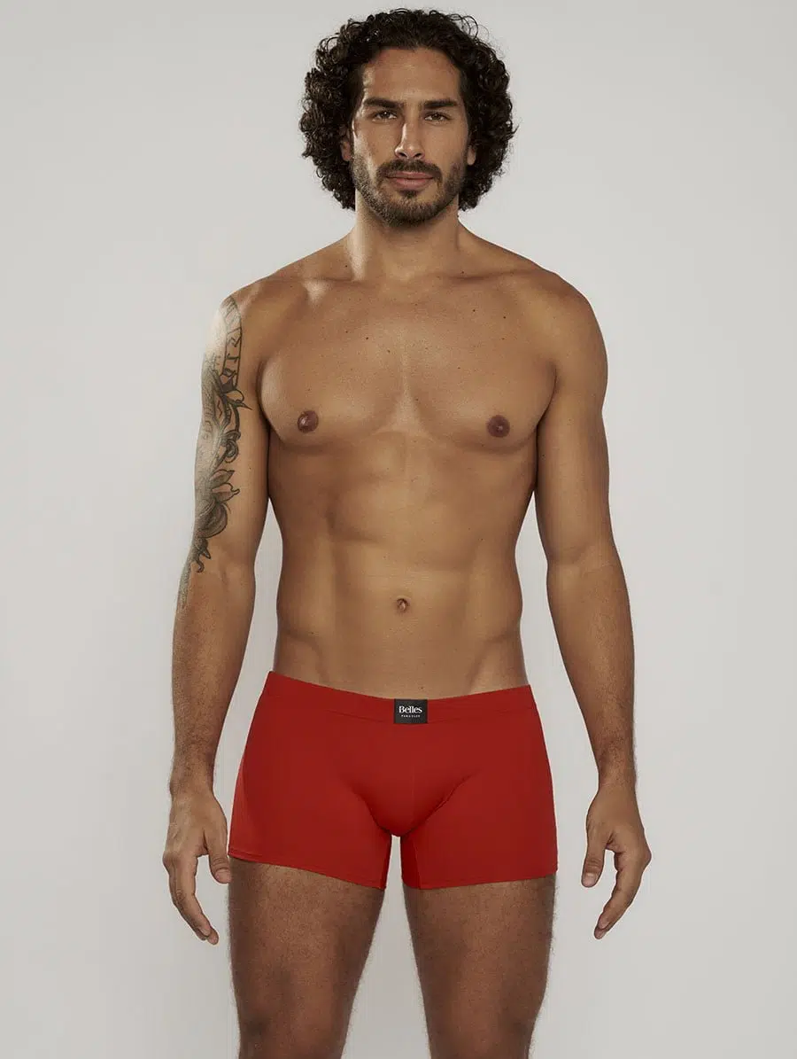 Cueca Boxer em Microfibra com Elástico - Imagem 17
