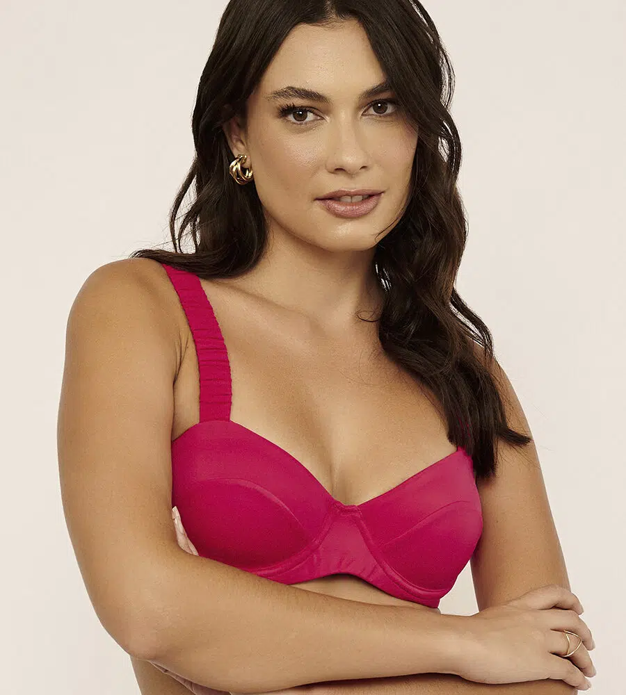 Top Meia Taça Frufru Mirage