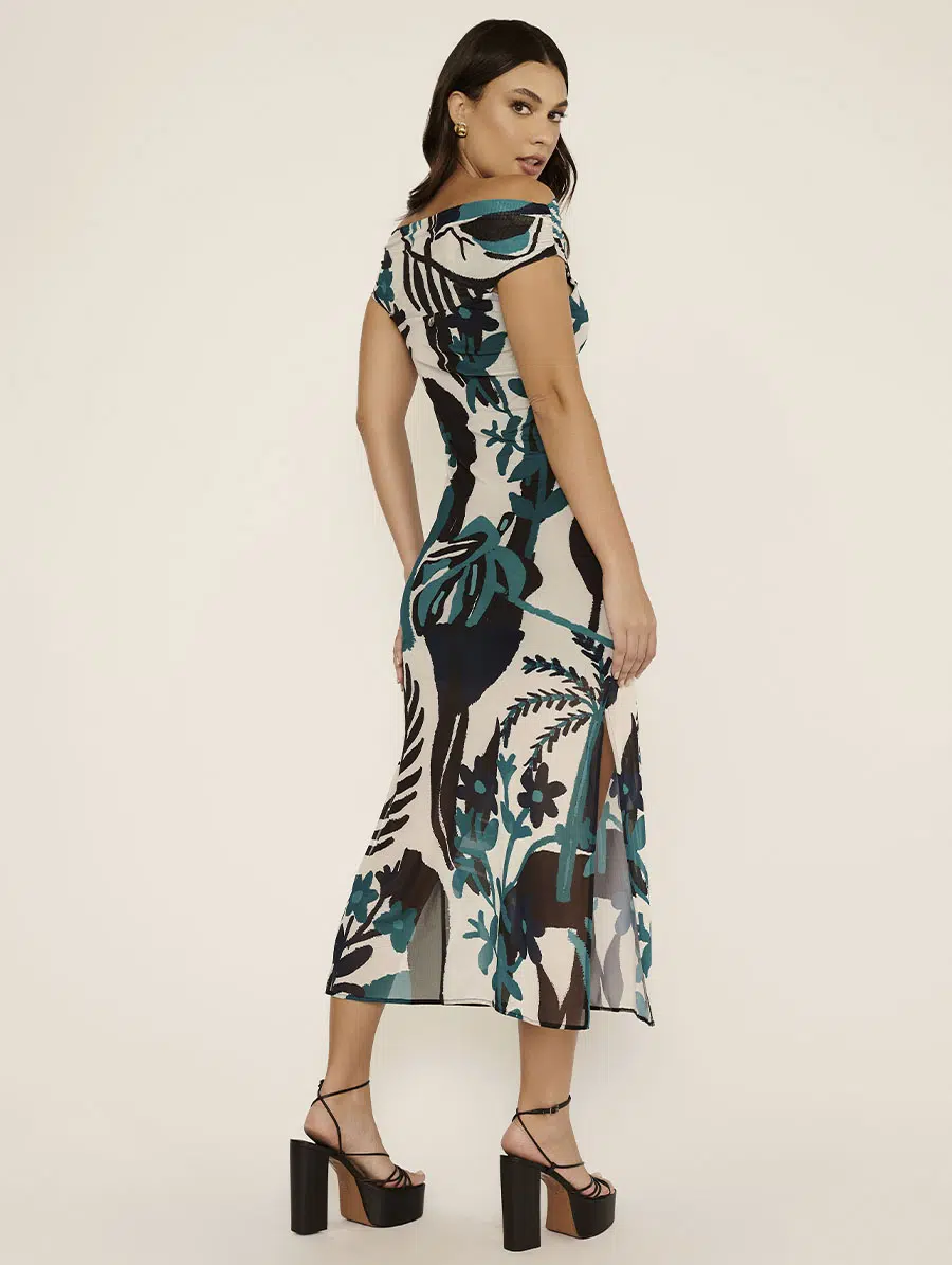 Vestido Midi em Tule Maya - Imagem 2