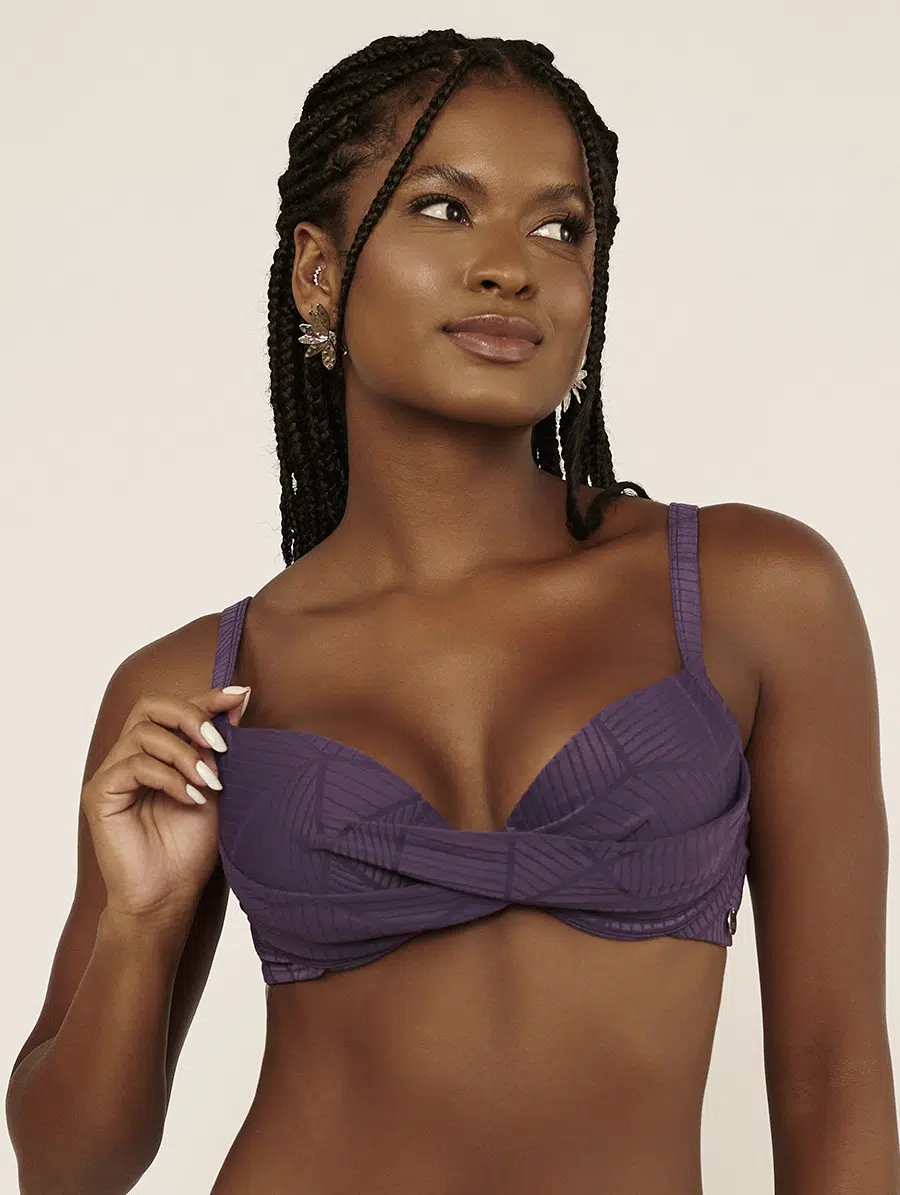 Top Meia Taça Roxo Ametista - Imagem 1