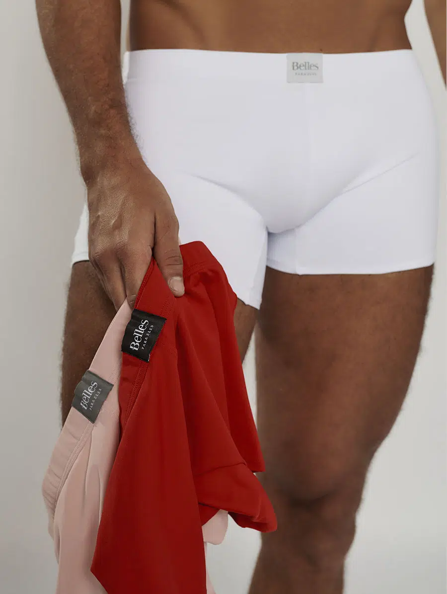 Kit 3 Cuecas Boxer em Microfibra - Imagem 4