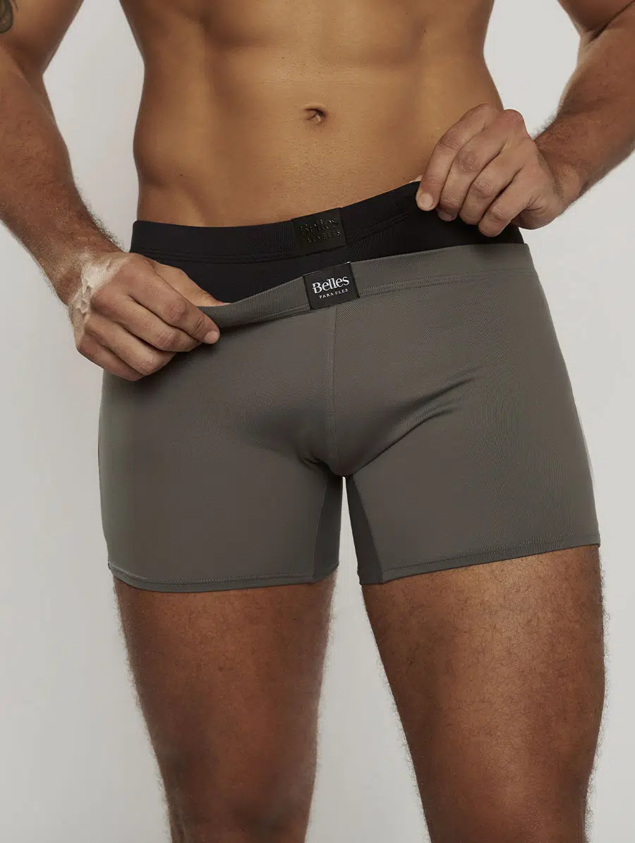Kit 3 Cuecas Boxer em Microfibra - Imagem 7