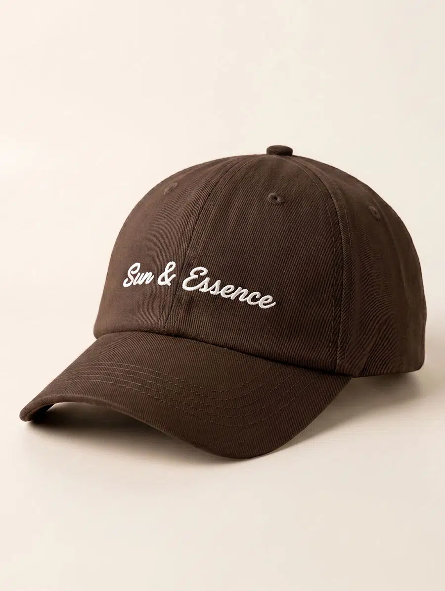 Boné Dad Hat Marrom "Sun & Essence" - Imagem 4