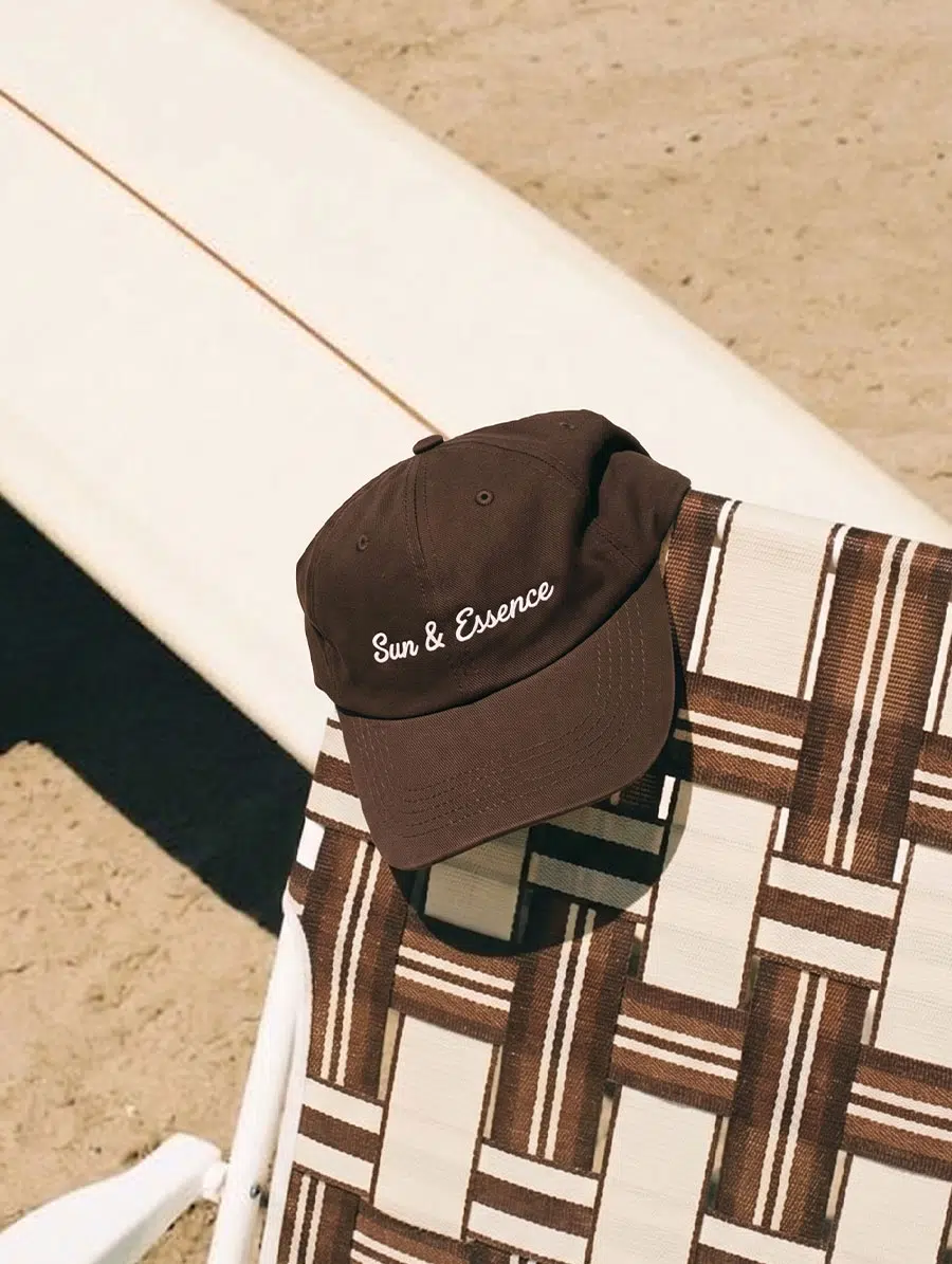 Boné Dad Hat Marrom "Sun & Essence" - Imagem 3